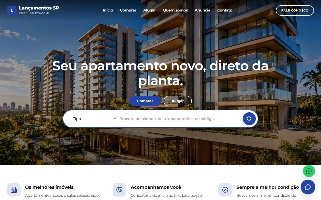 Prévia Lançamento Vitrine