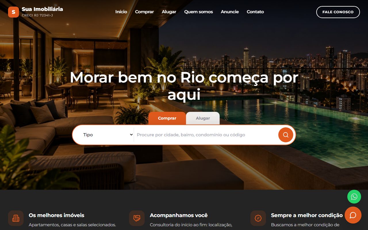Modelo ZNI Imóvel